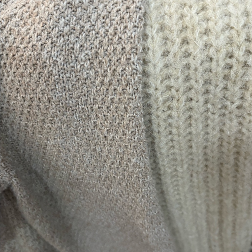 Women's Cream Sweater - Picture 8 of 12